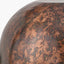 Mason Copper Effect Wide Domed Metal Pendant  | OUTLET