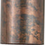 Mason Copper Effect Tall Domed Metal Pendant
