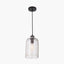 Ophelia Grey Bubble Glass Pendant