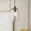Ophelia Grey Bubble Glass Pendant
