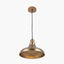 Ellis Antique Brass Café Metal Pendant
