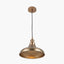 Ellis Antique Brass Café Metal Pendant
