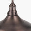 Ellis Antique Bronze Café Metal Pendant
