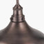Ellis Antique Bronze Café Metal Pendant