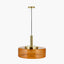 Lumi Orange Large Glass Pendant