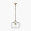 Corby Clear Glass Pendant