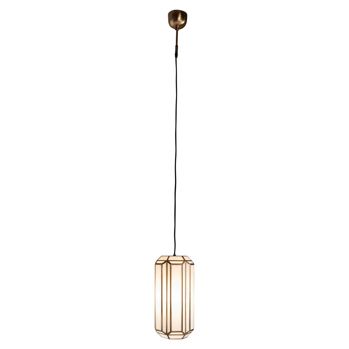 Chandelier Elona brass antique