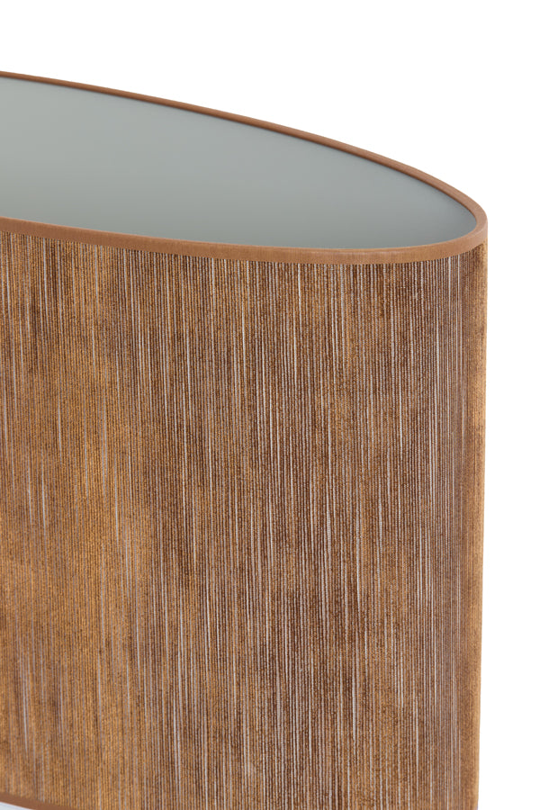 Shade oval straight slim 30-15-25 cm PENNY brown