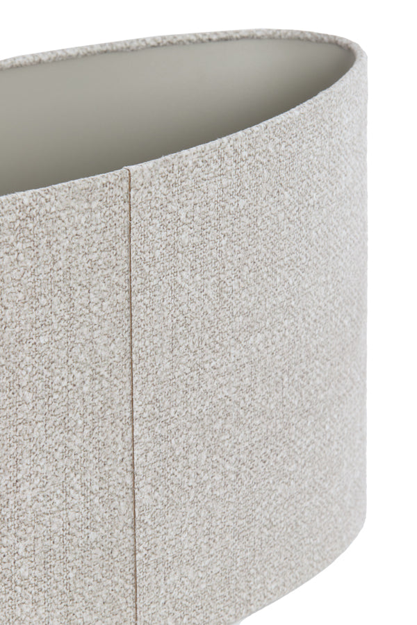 Shade oval straight slim 30-15-25 cm BRANDY beige