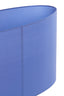 Shade oval straight slim 45-21-32 cm PARADOX blue