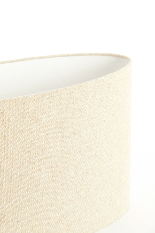 Shade oval straight slim 58-24-32 cm LIVIGNO natural
