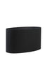 Shade oval straight slim 58-24-32 cm LIVIGNO black