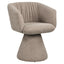 Dining chair Madeline mocca chunky swivel