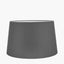 Winston 40cm Grey Handloom Tapered Cylinder Shade
