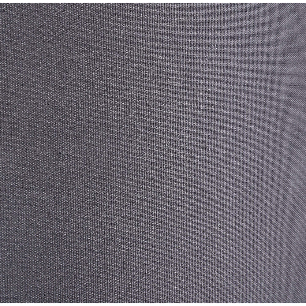 Winston 45cm Grey Handloom Tapered Cylinder Shade