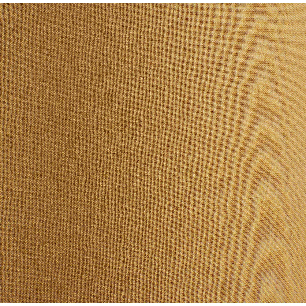 Winston 40cm Mustard Handloom Tapered Cylinder Shade