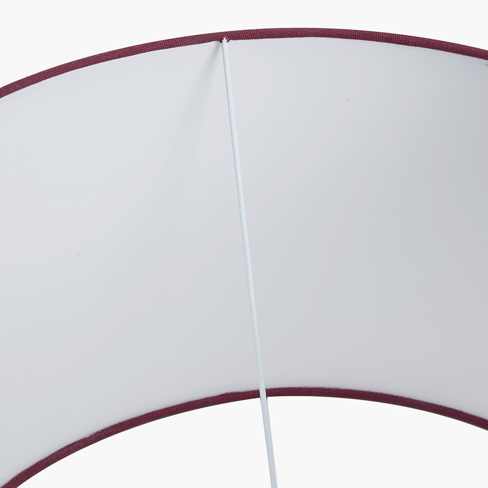 Winston 45cm Mulberry Handloom Tapered Cylinder Shade