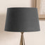 Winston 35cm Grey Handloom Tapered Cylinder Shade