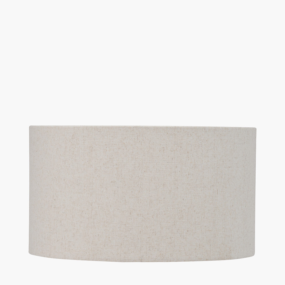 Quinn 35cm Slubby Hopsack Cylinder Lampshade