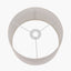 Quinn 35cm Slubby Hopsack Cylinder Lampshade