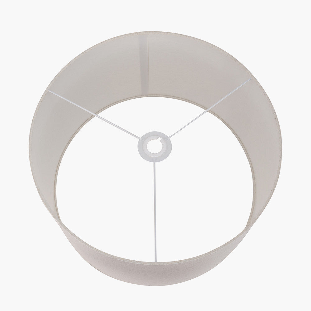Quinn 45cm Slubby Hopsack Cylinder Shade