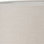 Quinn 45cm Slubby Hopsack Cylinder Shade