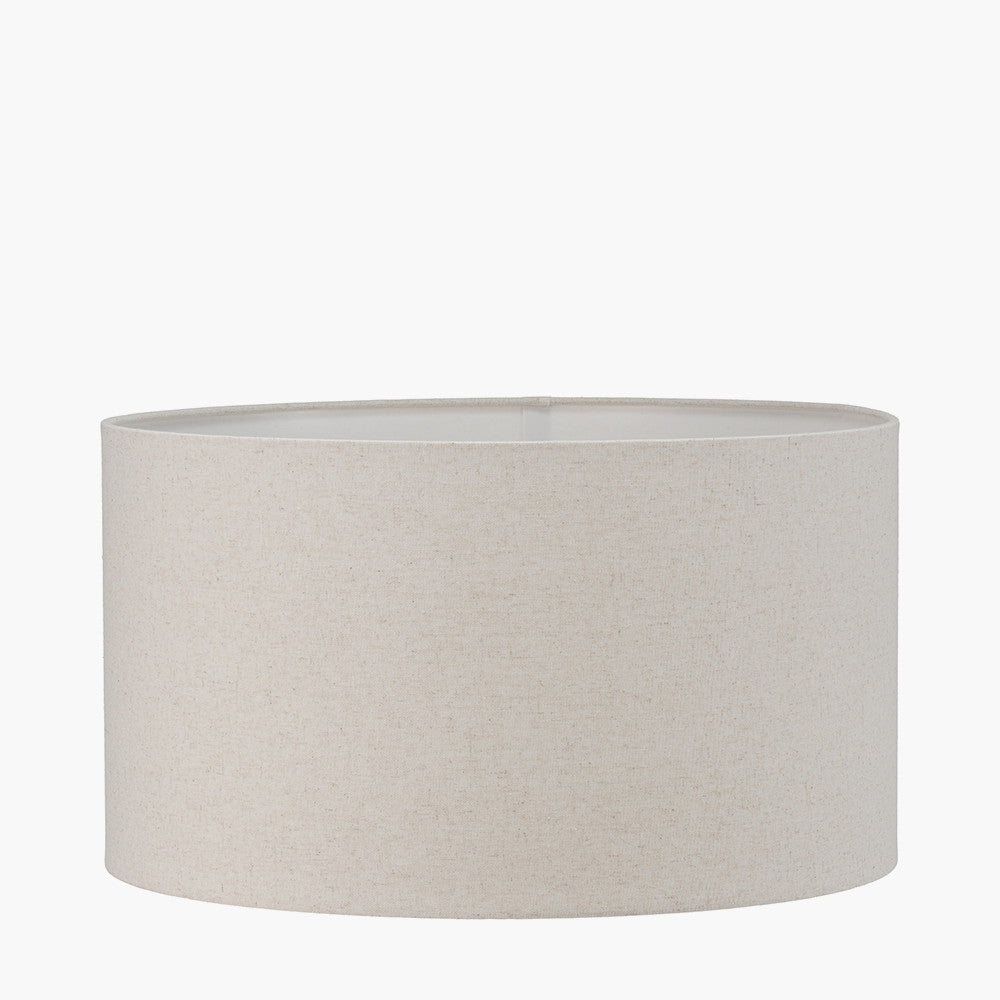 Quinn 50cm Slubby Hopsack Cylinder Shade