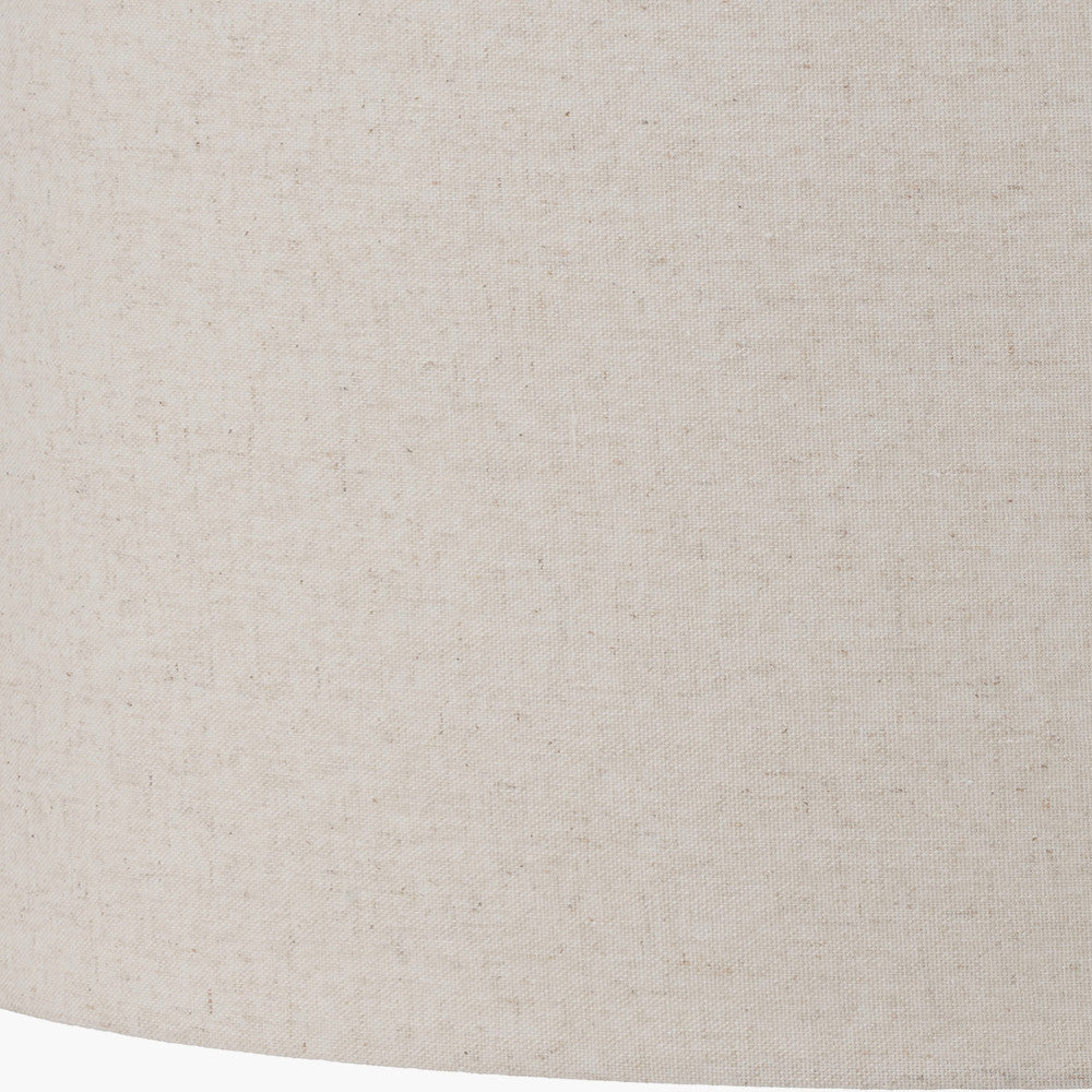 Quinn 50cm Slubby Hopsack Cylinder Shade