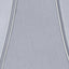 Lyla 45cm Steel Grey Polysilk Bowed Shade | OUTLET