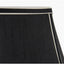 Lyla 50cm Black Silk Mix Bowed Lampshade