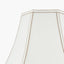 Lyla 30cm Cream Silk Mix Bowed Lampshade