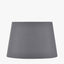 Adelaide 35cm Steel Grey Tapered Cotton Mix Lampshade