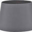 Adelaide 35cm Steel Grey Tapered Cotton Mix Lampshade