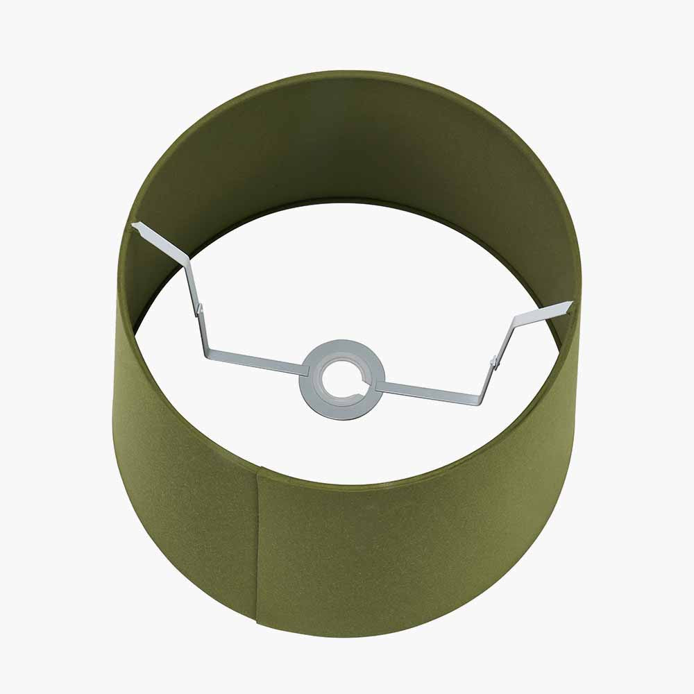 Adelaide 35cm Sage Tapered Cotton Mix Lampshade