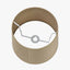 Adelaide 40cm Taupe Tapered Poly Cotton Shade } OUTLET