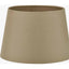 Adelaide 40cm Taupe Tapered Poly Cotton Shade } OUTLET