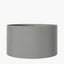 Harry 40cm Steel Grey Poly Cotton Cylinder Shade
