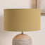 Harry 40cm Taupe Poly Cotton Cylinder Drum Shade