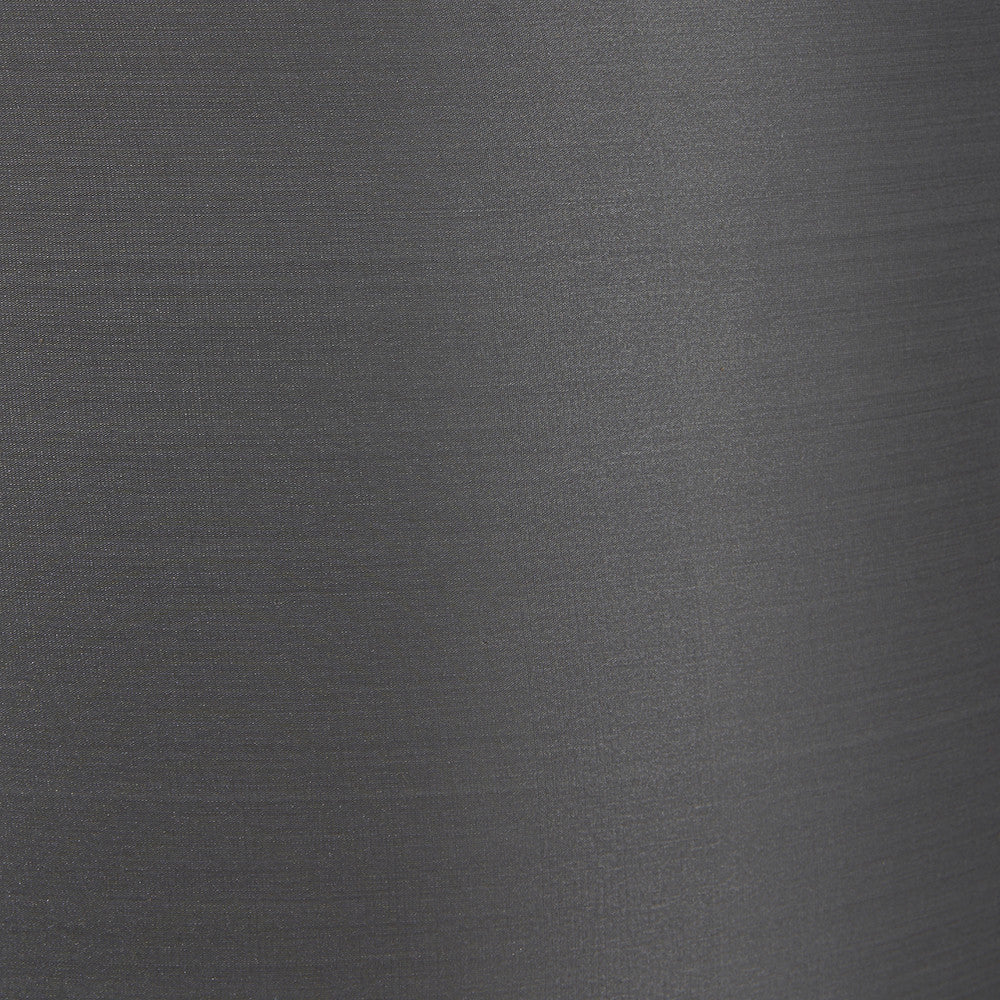 Zara 35cm Steel Grey Silk Lined Cylinder Lampshade