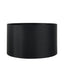 Zara 45cm Black Silk Lined Cylinder Shade