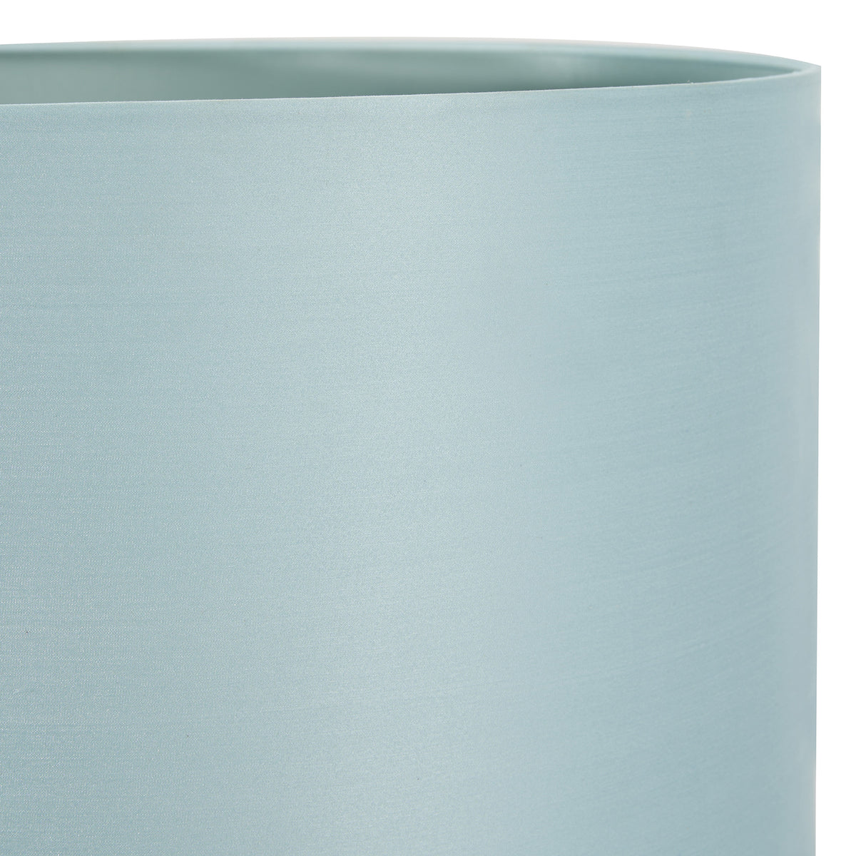 Zara 40cm Duck Egg Silk Cylinder Drum Shade