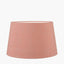 Milos 50cm Apricot Linen Tapered Lampshade