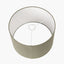 Edward 30cm Pistachio Green Linen Cylinder Lampshade