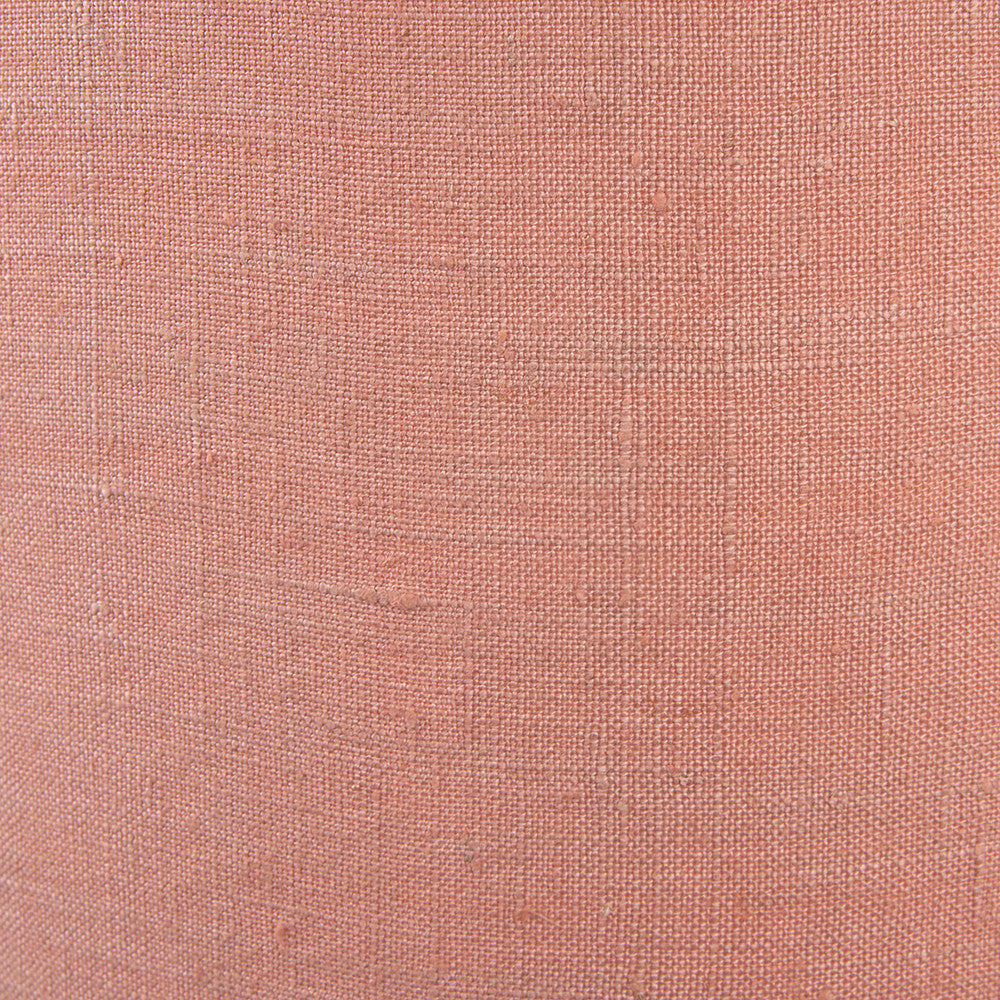 Edward 35cm Apricot Linen Cylinder Lampshade