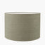 Edward 40cm Pistachio Green Linen Cylinder Lampshade