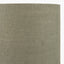 Edward 40cm Pistachio Green Linen Cylinder Lampshade