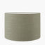 Edward 40cm Pistachio Green Linen Cylinder Lampshade