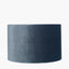 Bow 45cm Slate Velvet Cylinder Shade