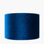 Bow 45cm Sapphire Velvet Cylinder Shade