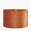 Bow 25cm Tobacco Velvet Cylinder Shade